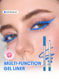 SHEGLAM Boldline Longwear Multi-Function Gel Liner - White, Chocolate, Black, Silver, Metallic Brown, Metallic Green, Hot Pink, Azure Blue, Burgundy, Violet
