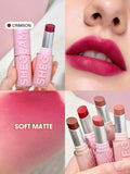 SHEGLAM Lip Veil Cushion Lightweight Lipstick - Encore Energy, Gotcha, Dream Date, Be Fearless, Go Off, High Key, Fed Up, Crimson, Strut, Clock It, No Crumbs, Tea Time