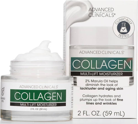 Advanced Clinicals, Collagen, Multi-Lift Moisturizer, 2 fl oz (59 ml)