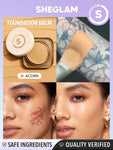 Shop SHEGLAM  Skinfluencer Full Coverage Foundation Balm Full size in shades Linen, Buttercream, Porcelain, Fair, Chantilly, Bamboo, Shell, Nude, Acorn, Warm Vanilla, Sand, Peach, Honey, Butterscotch, Wheat, Golden in Pakistan 