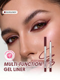 SHEGLAM Boldline Longwear Multi-Function Gel Liner - White, Chocolate, Black, Silver, Metallic Brown, Metallic Green, Hot Pink, Azure Blue, Burgundy, Violet