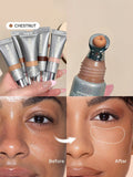 Shop SHEGLAM Bright Eyes Cooling Concealer in shade Pink Pearl, Linen, Buttercream, Fair, Nude, Golden, Warm Vanilla, Almond, Chestnut, Nutmeg, Sepia in Pakistan.
