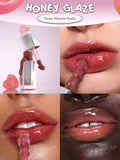 SHEGLAM Glass Lock Air Gloss - Born Ready, Brunch Babe, French Toast, Make It Pop, Strawberry Milk, High Key, That'S My Jam, Own It, Honey Glaze, Caramel Wave, Sepia Kiss, Sweet Drizzle, Bananas Foster, Hard Candy