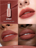 SHEGLAM Lip Veil Cushion Lightweight Lipstick - Encore Energy, Gotcha, Dream Date, Be Fearless, Go Off, High Key, Fed Up, Crimson, Strut, Clock It, No Crumbs, Tea Time