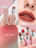 SHEGLAM Lip Veil Cushion Lightweight Lipstick - Encore Energy, Gotcha, Dream Date, Be Fearless, Go Off, High Key, Fed Up, Crimson, Strut, Clock It, No Crumbs, Tea Time