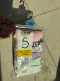 Max Pack of 5 Panties - Cotton extra LARGE - Code: XL04