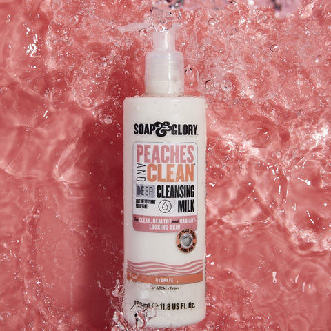 Soap & Glory Peaches and clean deep cleansing milk 350 ML