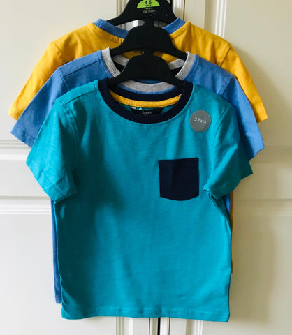 From UK  - Boys’  shirt -  Pack of 3 - (1-2 yrs)