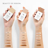Buy Beauty of Joseon Daily Tinted Fluid Sunscreen in shades LP100, LN110, LP110, MP200 in Pakistan