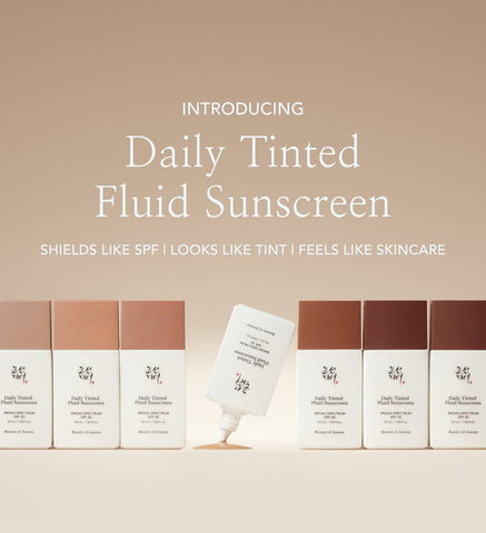 Buy Beauty of Joseon Daily Tinted Fluid Sunscreen in shades LP100, LN110, LP110, MP200 in Pakistan