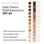 Buy Beauty of Joseon Daily Tinted Fluid Sunscreen in shades LP100, LN110, LP110, MP200 in Pakistan