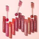 ETUDE - Fixing Tint - 1 Analog Rose, 2 Vintage Red, 3 Mellow Peach,4 Ginger Milk Tea, 5 Midnight Mauve, 6 Soft Walnut, 7 Cranberry Plum, 8 Dusty Beige, 10 Smokey Cherry, 11 Rose Blending, 12 Salmon Brick