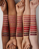 Fenty Beauty Fenty Icon Velvet Liquid Lipstick - Fashion Fiend - warm rose nude, Fiyaproof - maple red