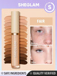 SHEGLAM Like Magic 12Hr Full Coverage Concealer - Linen, Buttercream, Fair, Chantilly, Shell, Nude, Acorn, Warm Vanilla