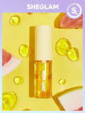 Sheglam Jelly Wow Hydrating Lip Oil - Berry Involved, Loco for Coco, Mali Blue Berry, Green Apple Envy, and Grapefruit Glow