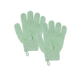 Boots Exfoliating Gloves Pair-White, Pink, Purple, Green