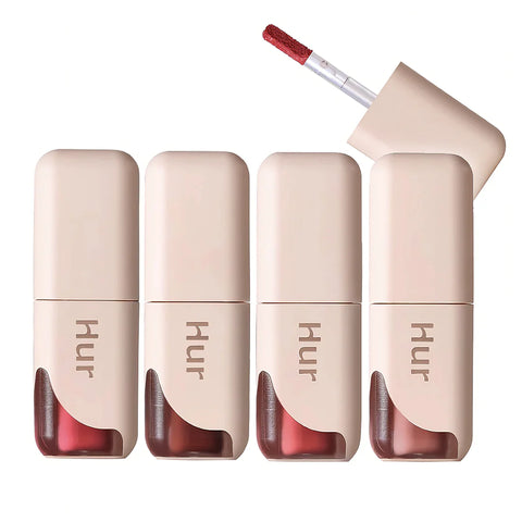 House of HUR Glowy Ampoule Lip Tint 01 Deep Rose, 02 Brown Red, 03 Dawn Pink, 04 Ginger - 4.5g