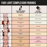 Buy Huda Beauty #FauxFilter Luminous Matte Concealer in shades Whipped Cream 0.1G, Royal Icing 1.1N, Marshmallow 1.3G, Yogurt Drops 1.5B, Honey 1.7B, Meringue 2.1N, Cotton Candy 2.3B, Nougat 2.5G, Coconut Flakes 2.7N, Vanilla Swirl 3.1B, Marmalade 3.3B, Sugar Biscuit 3.5N, Graham Cracker 4.1G, Cookie Dough 4.3N, Granola 4.5G in Pakistan