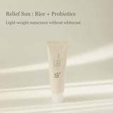 Beauty of Joseon Relief Sun : Rice + Probiotics Sunscreen SPF50+ PA++++ 50ml