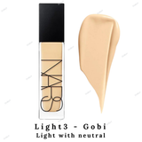 Nars Natural Radiant Longwear Foundation - Siberia, Yukon, Gobi, Salzburg, Deauville, Vienna, Punjab, Patagonia, Vallauris, Santa Fe, Stromboli