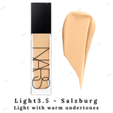 Nars Natural Radiant Longwear Foundation - Siberia, Yukon, Gobi, Salzburg, Deauville, Vienna, Punjab, Patagonia, Vallauris, Santa Fe, Stromboli