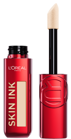 L'Oreal Paris Infallible Skin Ink UP TO 48H Longwear 2-IN-1 Foundation Concealer -  15 Neutral, 20 Neutral, 40 Warm, 80 Warm, 125 Warm, 130 Cool, 140 Warm, 180 Cool, 265 Neutral, 270 Warm, 290 Warm, 375 Warm