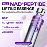 Numbuzin No.9 NAD+ Bio-Lifting Duo | Essence 50ml No.9 NAD+ Bio Lifting-sil Full Face Mask with lifting band Expiry 02 - 2028