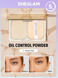 SHEGLAM Light Through Oil Control Powder - Nude Pink and  Warm Sand