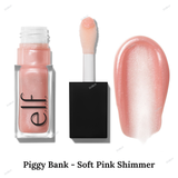 ELF Glow Reviver Plumping Lip Oil - Burst Bubble, Apricot Feelings, Papayarazzi, Piggy Bank