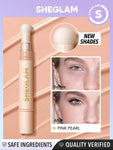 SHEGLAM COMPLEXION BOOST CONCEALER in shades Linen, Buttercream, Fair, Chantilly, Shell, Nude, Pink Pearl, Warm Vanilla, Acorn and Sand