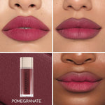 Shop online Anastasia Beverly Hills Lip Velvet Liquid Lipstick in shades Crush - soft beige, Pure Hollywood - pale mauve nude, Peachy Nude - light peachy nude, Pale Mauve - light mauvy taupe, Pink Sand - nude peachy pink, Softy - soft pink nude, Hush Rose - rosy pink, Kiss - rose petal pink, Rosy Mauve - midtone rose, Blackberry - deep berry, Pomegranate - deep red berry, Peach Amber - deep warm peach in Pakistan