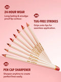 SHEGLAM Lip Facts Lip Liner - True Faith, Misty Rose, Neutral, Momojo, Toasted, Concrete Jungle, Purple Smoke, Solo Dance, Crimson, Cosmopolitan, City Nights, Brazen, Mojave, But First-Coffee","type":"IMAGE","src":"https://cdn.shopify.com/s/files/1/0570/8087/3111/files/4-Momojo-SHEGLAM-Lip-Facts-Lip-Liner-1_24x24@3x.jpg?v=1724846018","altText":"SHEGLAM Lip Facts Lip Liner - True Faith, Misty Rose, Neutral, Momojo, Toasted, Concrete Jungle, Pur