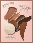 SHEGLAM Silk Haze Cream Bronzer - Golden Sun, Toffee, Caramel, Burnt Sienna, Terracotta, Umber, Mud Pie, Earthy Sepia, Hickory