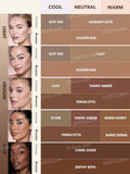 SHEGLAM Buttery Buff Contour & Bronzer Stick - Hazelnut Latte, Soft Tan, Clay, Stone, Tawny Amber, Warm Honey, Camel Suede, Golden Sun, Burnt Sienna, Terracotta, Earthy Sepia