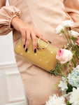 Shein Golden Clutch with Stones