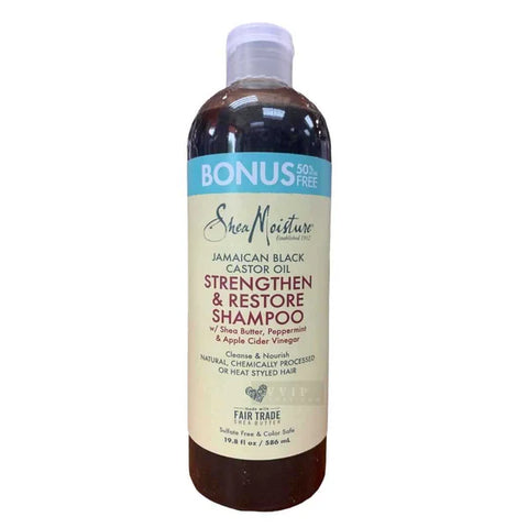 Shea Moisture  JBCO strengthen Restore shampoo 19.8 Oz / 586 ml - BONUS SIZE