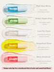 Sheglam Jelly Wow Hydrating Lip Oil - Berry Involved, Loco for Coco, Mali Blue Berry, Green Apple Envy, and Grapefruit Glow