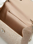 Shein - Golden Pearl Handle Hand Bag