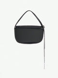 Shein - Rhinestone Black Bag