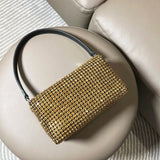 Shein - Stone Bag Gold