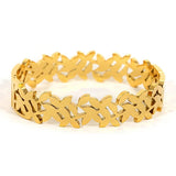 Stainless steel Bracelet Golden