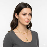 Stainless steel Necklace DOuble layer