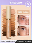 SHEGLAM Like Magic 12Hr Full Coverage Concealer - Linen, Buttercream, Fair, Chantilly, Shell, Nude, Acorn, Warm Vanilla