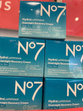 No7 HydraLuminous Overnight Recovery Cream Drier Skin 50ml