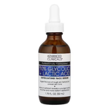 Advanced Clinicals 10% Glycolic + Lactic Acid Serum 52 ml