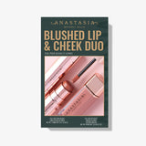 Buy Anastasia Blushed Lip & Cheek Duo set Lip Velvet - Crush / Soft beige, Stick Blush - Pink Dahlia / Rose Petal Pink in Pakistan