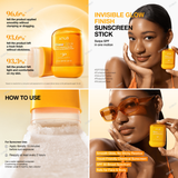 Anua Invisible Glow Finish Sunscreen Stick 18g