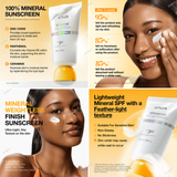 Anua Mineral Weightless Finish Sunscreen 50ml