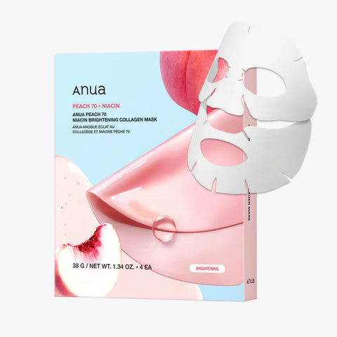 Anua Peach 70+ Niacin Brightening Collagen Mask 1 Pc