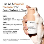 Anua Rice Enzyme Brightening Cleansing Powder